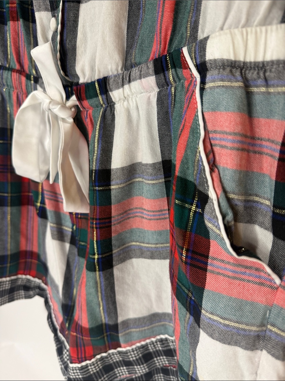 Victoria’s Secret - Plaid Short Pajama Romper - size Medium - Picture 6 of 6